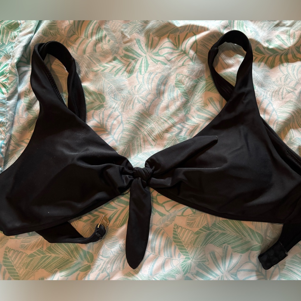 Hollister Black Swim Top